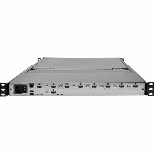 Eaton Tripp Lite Series 8PORT HDMI KVM RACK CONSOLE 17IN LCD IP REMOTE ACCESS DUAL RAIL B030-008-17-IP - Image 4