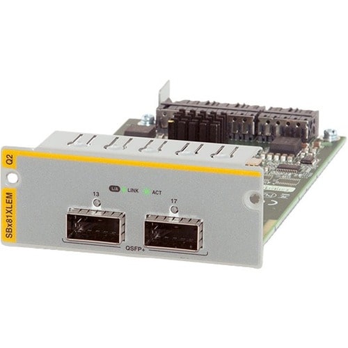 Allied Telesis 2 X 40G QSFP+ EXPANSION MODULE 8J5553