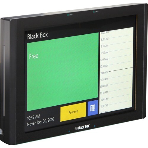 Black Box Corporatio 12IN ON-WALL IN-SESSION ROOM SC HEDULER RS-TOUCH12-M