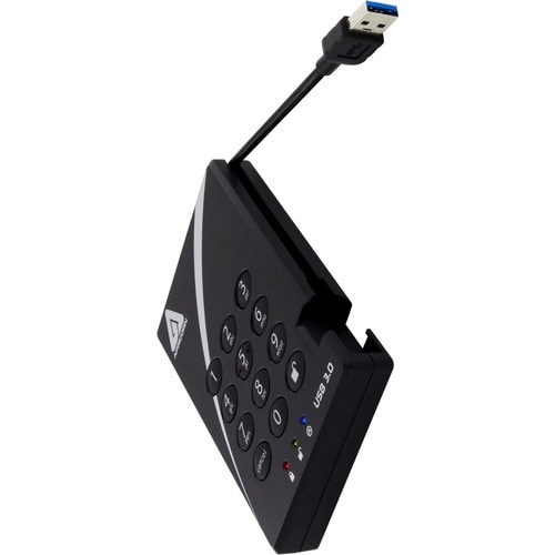 Apricorn Mass Storag 8TB AEGIS PADLOCK SSD USB 3.0 AES XTS ENCRYPTED PORTABLE DRIVE 9B1489