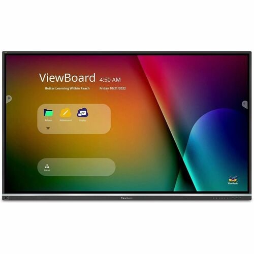 Viewsonic 75IN VIEWBOARD 4K INTERACTIVE PANEL WITH 20-POINT TOUCH SCREEN IFP7550
