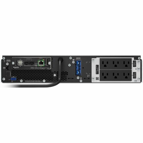 APC by Schneider Electric SMART UPS SRT 1000VA RM 120V NETWORK CARD SRT1000RMXLA-NC - Image 3