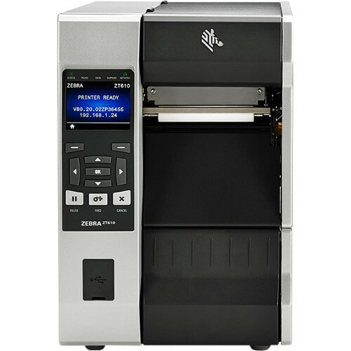 ZEBRA ZT610 TT PRNT 4IN 300DPI US SER USB GBE BT 4.0USB HOST TEAR CLR ZPL 9Z7062 - Image 2