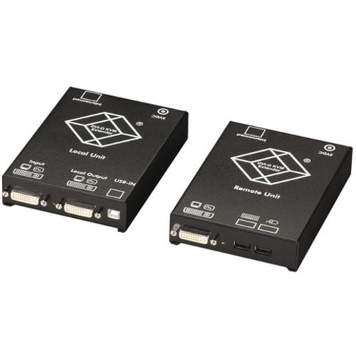 Black Box Corporatio DVI-D DUAL-HEAD VIDEO PLUS USB HID AUDIO RS232 EXTENDER KIT ACS4222A-R2