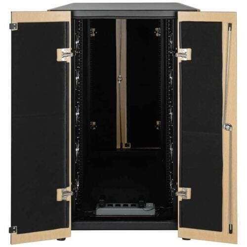 Eaton Tripp Lite Series 24U RACK ENCLOSURE SERVER CABINET W/ SOUND SUPRESSION SRQ24U - Image 2