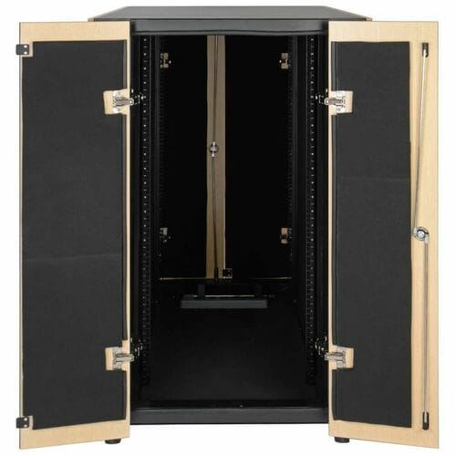 Eaton Tripp Lite Series 24U RACK ENCLOSURE SERVER CABINET W/ SOUND SUPRESSION SRQ24U - Image 4