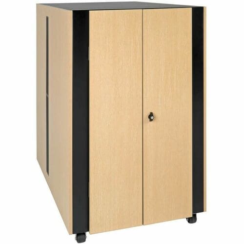 Eaton Tripp Lite Series 24U RACK ENCLOSURE SERVER CABINET W/ SOUND SUPRESSION SRQ24U