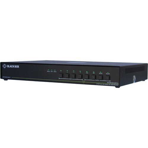 Black Box Corporatio 4PT SH DVII KVM MUTLIVIEW NON-CANCELABLE/NON-RETURNABLE SS4P-SH-DVI-UCAC-P