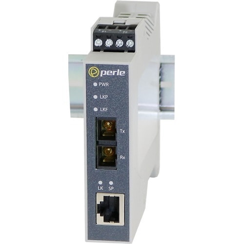 Perle Systems SR-1110-SC120 MEDIA CONVERTER 10/100/1000BASE-T DUAL SC 120KM 5091750