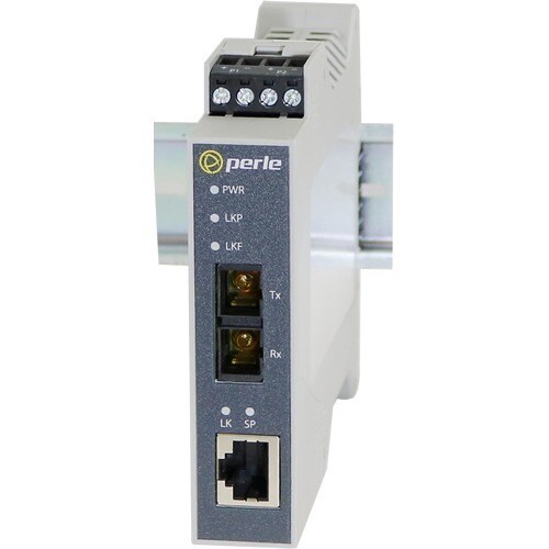 Perle Systems SR-1110-SC70 MEDIA CONVERTER 10/100/1000BASE-T DUAL SC 70KM 5TR531