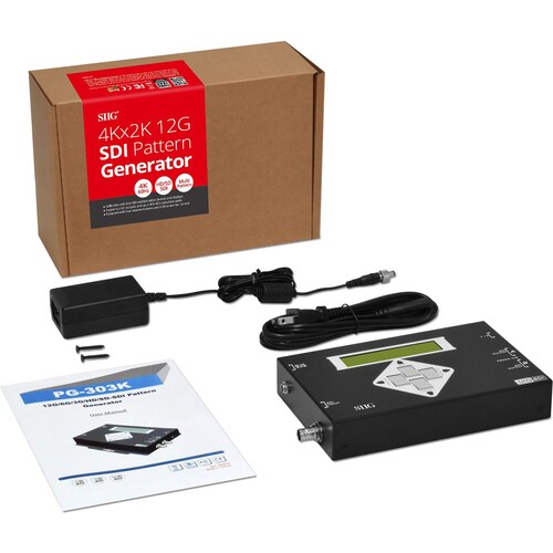 Siig 4KX2K 12G SDI PATTERN GENERATOR WITH MULTI FORMAT 12G/6G/3G/HD/SD 8PW593 - Image 7