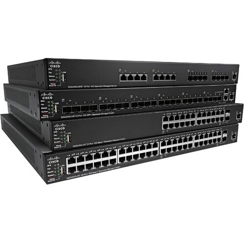 Cisco CERT REFURB SG350X-48MP 48PORT GIGABIT POE STACKABLE SW REMAN SG350X-48MPK9EU-RF