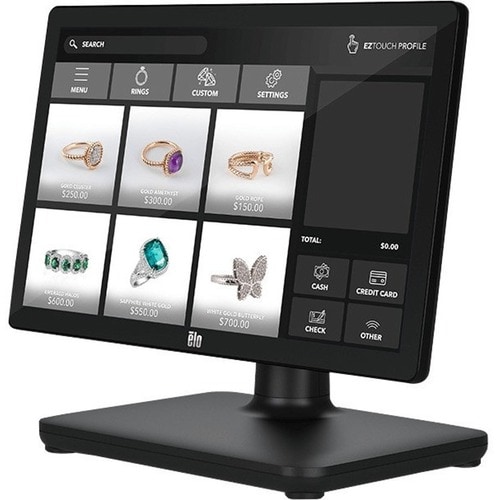 Elo ELOPOS 15IN HD W10 I5 8GB RAM PCAP ZB ANTIGLARE BLK I/O HUB STND 7QM537 - Image 6