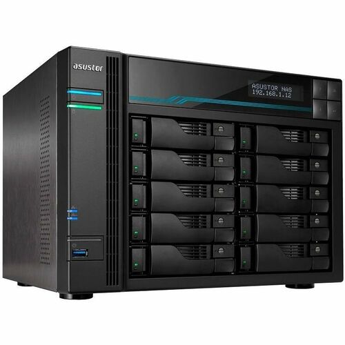 Asustor LOCKERSTOR PRO 10BAY NAS INTEL XEON 4C CPU 8GB DDR4 2 M.2 SLOTS 7ZP133 - Image 6