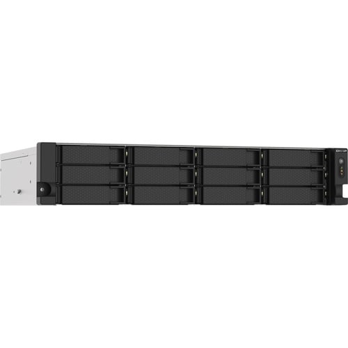 QNAP 2U 12BAY NAS/ISCSI IP-SAN AMD RYZEN V1000SERIES V1500B 4C/8T 2.2G 8FY538