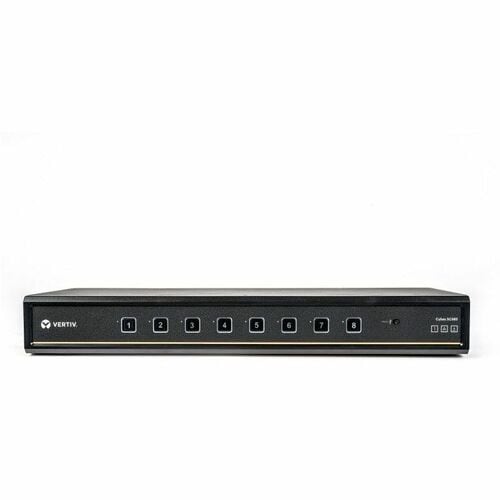 Vertiv CYBEX 8PORT SC UNIV DP/H SECURE KVM SW DUAL DISP WITH CAC PP4.0 8FF402