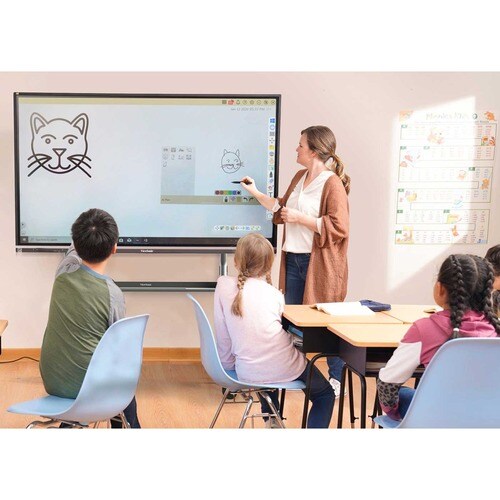 Viewsonic VIEWBOARD IFP6550-E4 BUNDLE INCL VB IFP6550 4K INTERACTIVE DISP IFP6550-E4 - Image 3
