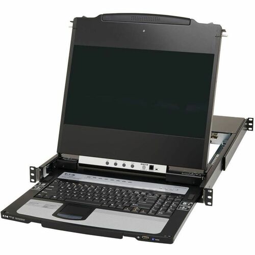 Eaton Tripp Lite Series DISPLAYPORT IP KVM CONSOLE 8-PORT 17IN LCD DUAL RAIL 1URM B030-DP08-17DIP - Image 4