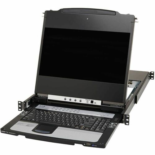 Eaton Tripp Lite Series DISPLAYPORT KVM CONSOLE SWITCH 16-PORT 17IN LCD DUAL RAIL 1URM B030-DP16-17D - Image 4