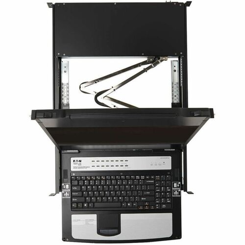 Eaton Tripp Lite Series DISPLAYPORT KVM CONSOLE SWITCH 16-PORT 17IN LCD DUAL RAIL 1URM B030-DP16-17D - Image 5
