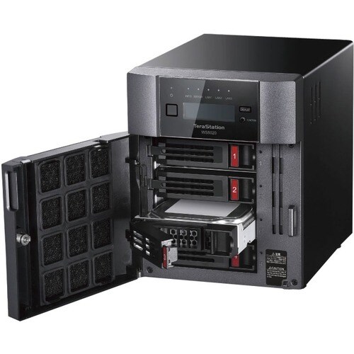 Buffalo Americas TERASTATION 5420DN 32TB 4BAY WS IOT 2019 STANDARD 4X8TB NAS HD 8JU948 - Image 4