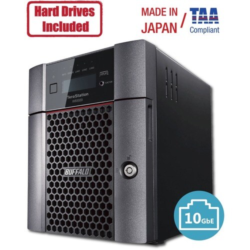 Buffalo Americas TERASTATION 5420DN 32TB 4BAY WS IOT 2019 STANDARD 4X8TB NAS HD 8JU948