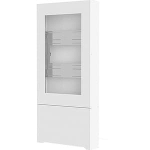 Chief 43IN PORTRAIT FLOOR KIOSK WHITE LF43UWP