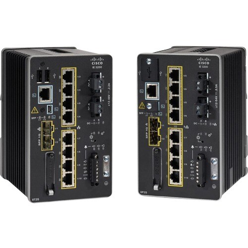 Cisco CERT REFURB CATALYST IE3200 W/8GEPOE+2GE SFP FIXED SYST REMAN IE-3200-8P2S-E-RF