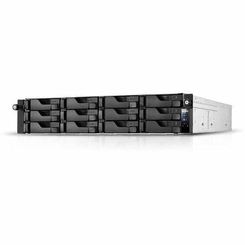 Asustor LOCKERSTOR 12BAY RACKMOUNT NAS QUAD-CORE 8GB 2.5GBE USB 3.2 2PSU 9BL944