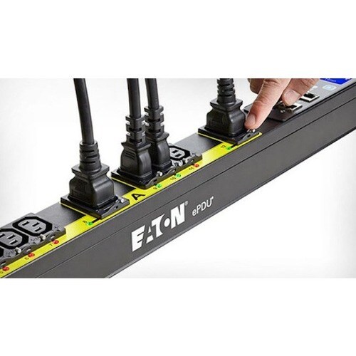 Eaton EPDU G3HD MA 460P9W 48A 6FT-END 6XDP-20A 12XC13 12XC19 BLCK EMACFL36JA4A4K2