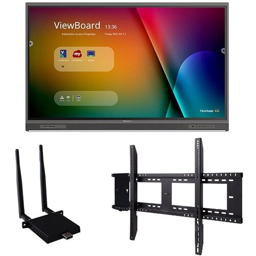 Viewsonic VIEWBOARD IFP6552-1C-E1 BUNDLE INCL VB IFP6552-1C 4K INTERACT DISP 9KF193