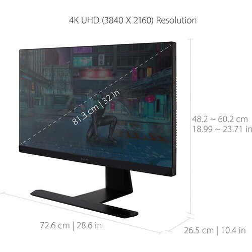 Viewsonic 32IN 3840 X 2160 144HZ MONITOR HDR1400 NVIDIA ADV ERGONOMICS RGB XG321UG - Image 15