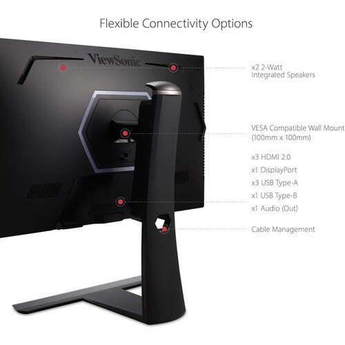 Viewsonic 32IN 3840 X 2160 144HZ MONITOR HDR1400 NVIDIA ADV ERGONOMICS RGB XG321UG - Image 17