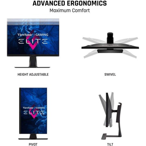 Viewsonic 32IN 3840 X 2160 144HZ MONITOR HDR1400 NVIDIA ADV ERGONOMICS RGB XG321UG - Image 9