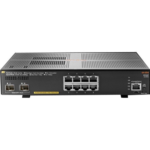 HPE ARUBA 2930F 8G POE+ 2SFP+SWCH PL-35 JL258A#AKM