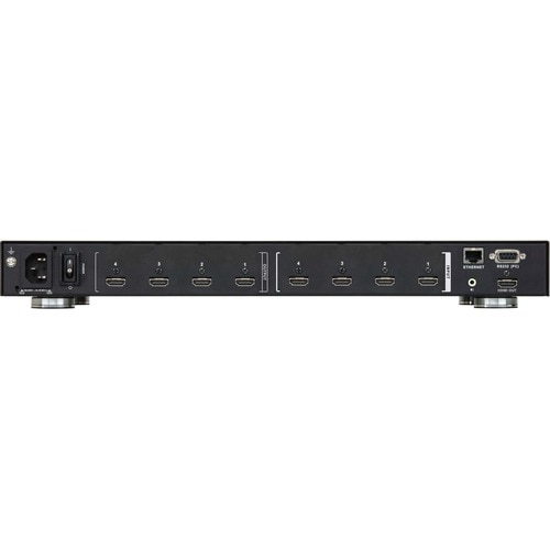 ATEN TECHNOLOGIES 4 X 4 HDMI SCALING MATRIX AND VIDEO WALL W FAST SWITCHING AUDIO 00JC17 - Image 3