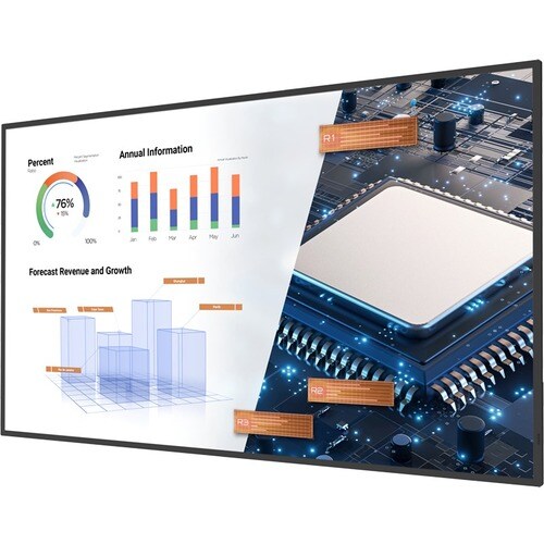 BenQ 75IN 4K SMART SIGNAGE W/OPS SLT BLACK 3840X2160 400 NITS SPKR 10WX2 06UN63 - Image 8