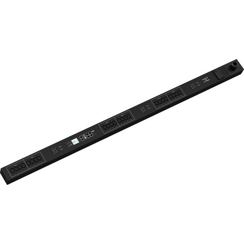 Raritan 3PH 400V 32A 24XC13 IEC 60309 3P+N+E 6H WYE BOTTOMFRONT SWITCHED 06UX10
