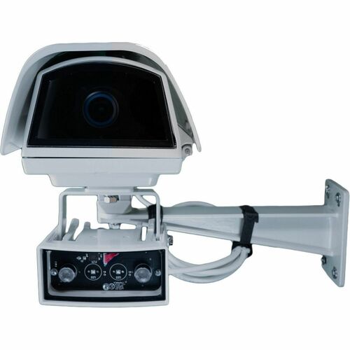 HANWHA AI LPR BOX CAMERA W/ENCLOSURE AND IR 06ZD49