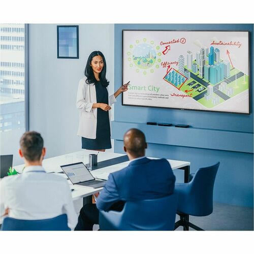 SHARP 75IN LCDTV INTERACTIVE DISPLAY 20 PT TOUCH RS-232C LAN COMMAND 13GP59 - Image 2