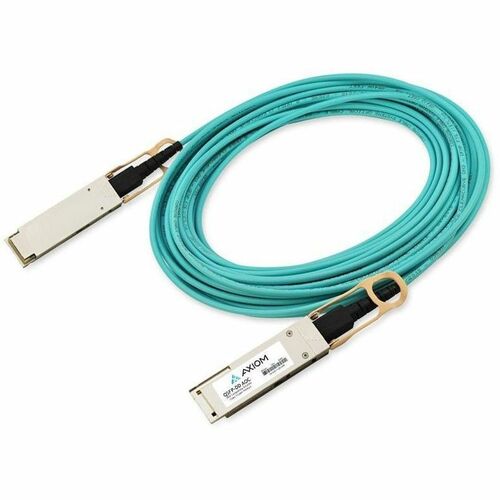 Axiom 400GBASE-AOC QSFP-DD ACTIVE OPTICAL CABLE - 2M QDD-400-AOC2M-AX