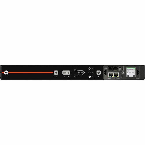 Vertiv RPDU RACK TRANSFER SWITCH MONITORED UNIT LEVEL 30A 208V 4.9KW VA4N31A0