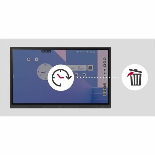 LG 75IN 3840X2160 LG CREATEBAORDTOUCH ANDROID13 HDMI USB-C 3YR WARR 75TR3DK-B.MUSQ - Image 14