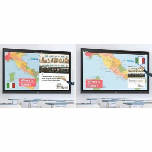 LG 75IN 3840X2160 LG CREATEBAORDTOUCH ANDROID13 HDMI USB-C 3YR WARR 75TR3DK-B.MUSQ - Image 18