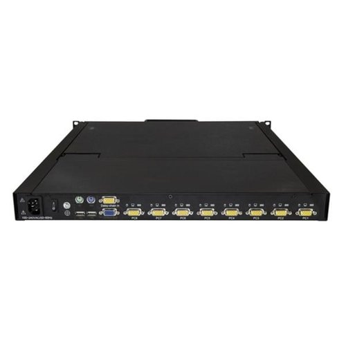 StarTech.com 8 PORT RACKMOUNT KVM CONSOLE INTEGRATED LCD MONITOR KVM SWITCH RKCONS1908K - Image 4