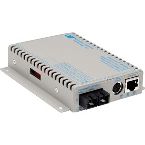 Omnitron Systems ICONV 10/100T TO 100FX/SC/MM 1310NM/5KM WALL MNT AC W/MGMT WIDE 8902N-0-DW