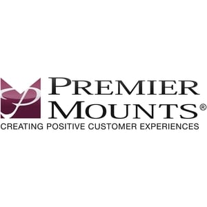 Premier Mounts WHITE 2IN ESCUTCHEON RING WITH HCERW