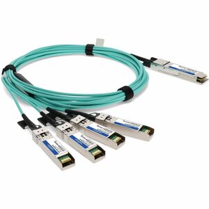 Addon 3M MSA COMP QSFP-4SFP-AOC3M DAC TAA 40GBASE AOC 3M QSFP-4SFP-AOC3M-AO