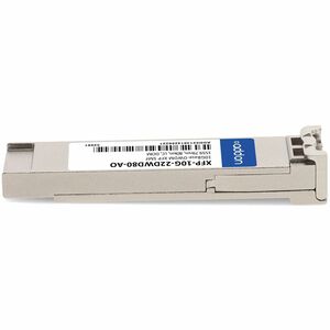 Addon ALCATEL XFP 80KM DWDM LC XCVR COMPAT TAA XCVR 10-GIG DWDM DOM LC XFP-10G-22DWD80-AO
