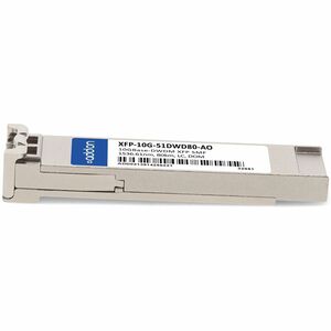 Addon ALCATEL XFP 80KM DWDM LC XCVR COMPAT TAA XCVR 10-GIG DWDM DOM LC XFP-10G-51DWD80-AO